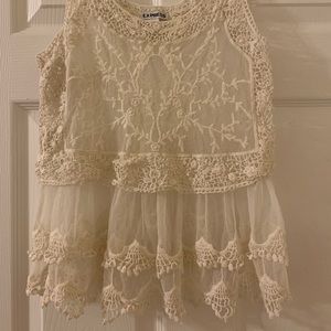 Express Crochet Top Xs